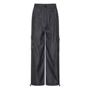 Gym King Womens/Ladies Satin Combat Trousers / Graphite